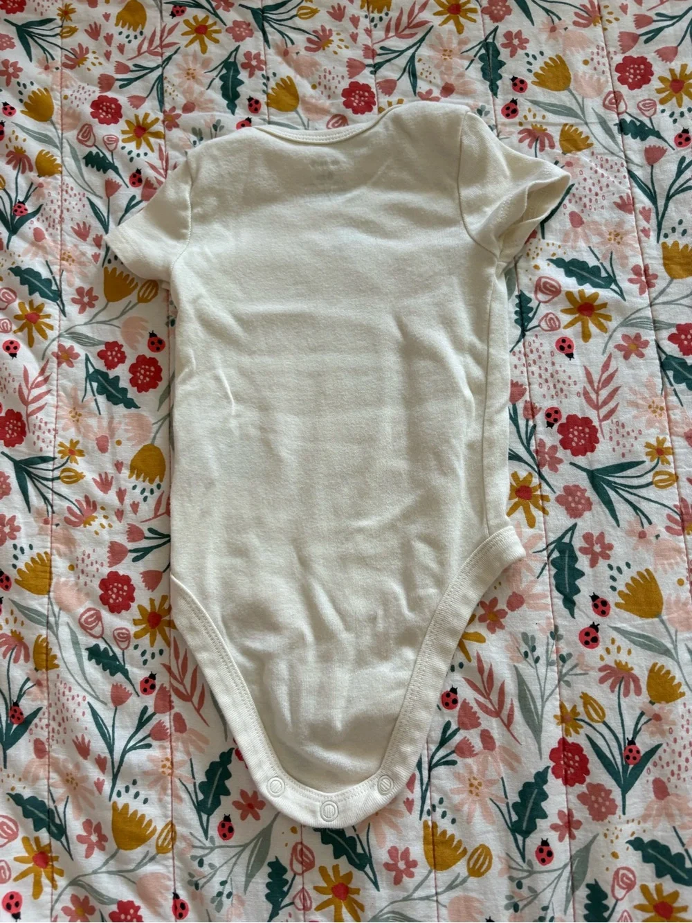 Carter's Cream Sherpa Jacket with Light Blue Floral Knit Set - Picture 4 of 6